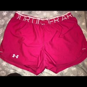 Hot Pink Under Armour Shorts